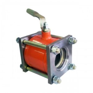 Кран шаровой Ду100 для битумовоза, нефтевоза, мазутовоза